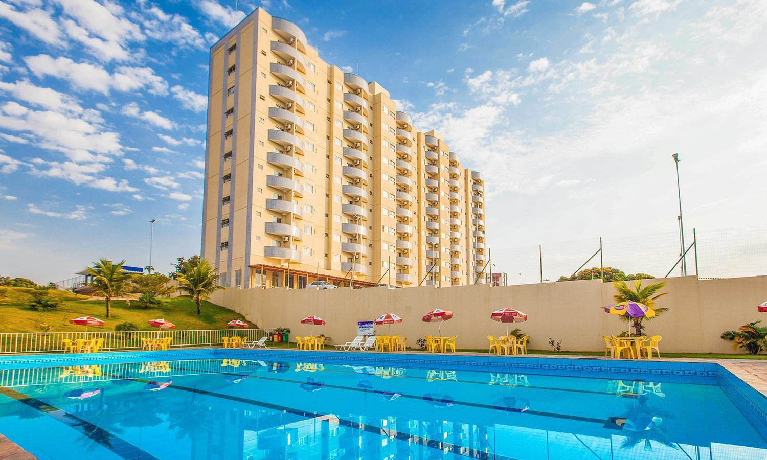 Appartement Golden Dolphin Express - Viva Ferias à Caldas Novas Extérieur photo
