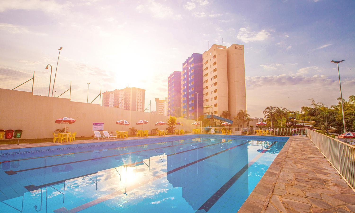 Appartement Golden Dolphin Express - Viva Ferias à Caldas Novas Extérieur photo